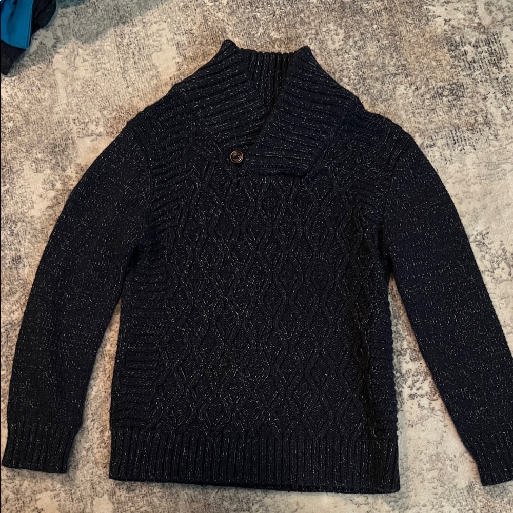 Cat & Jack Boy’s Navy Turtleneck Sweater